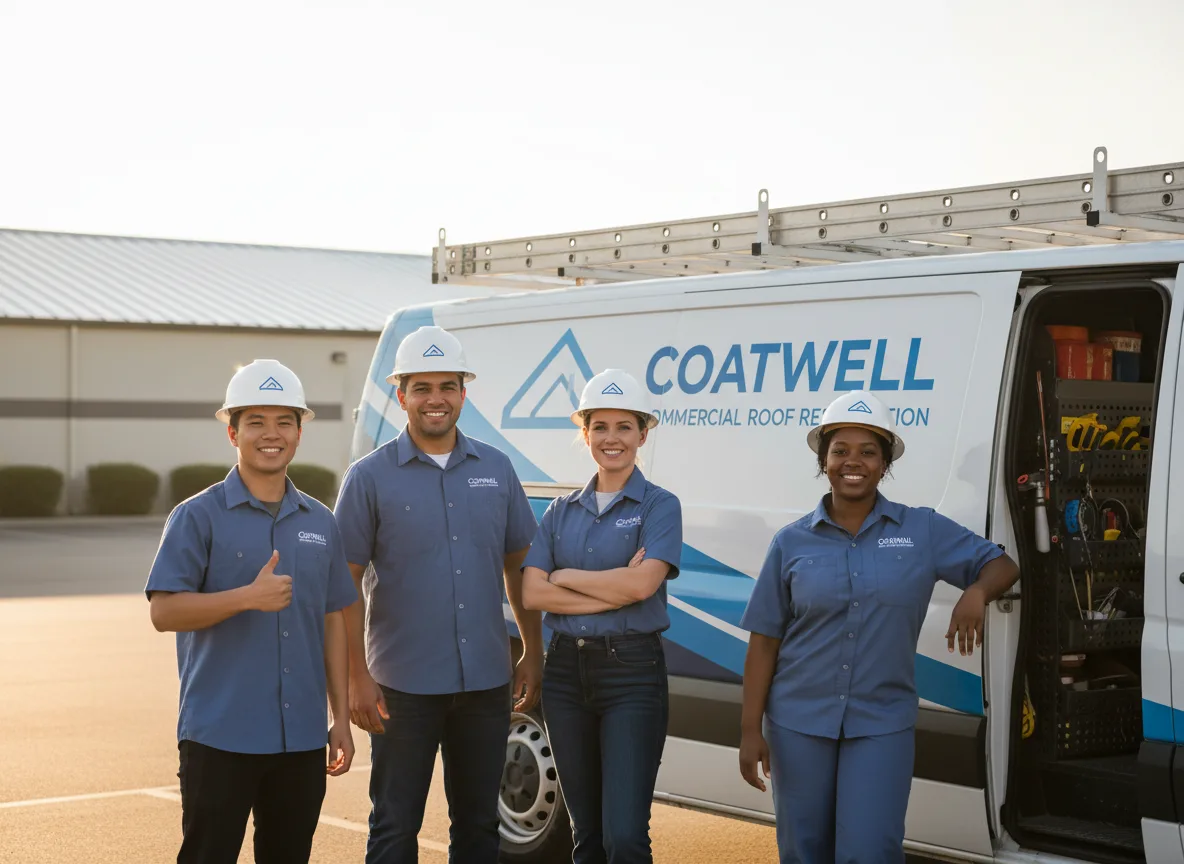 Commercial roof coating company in Lawndale, NC